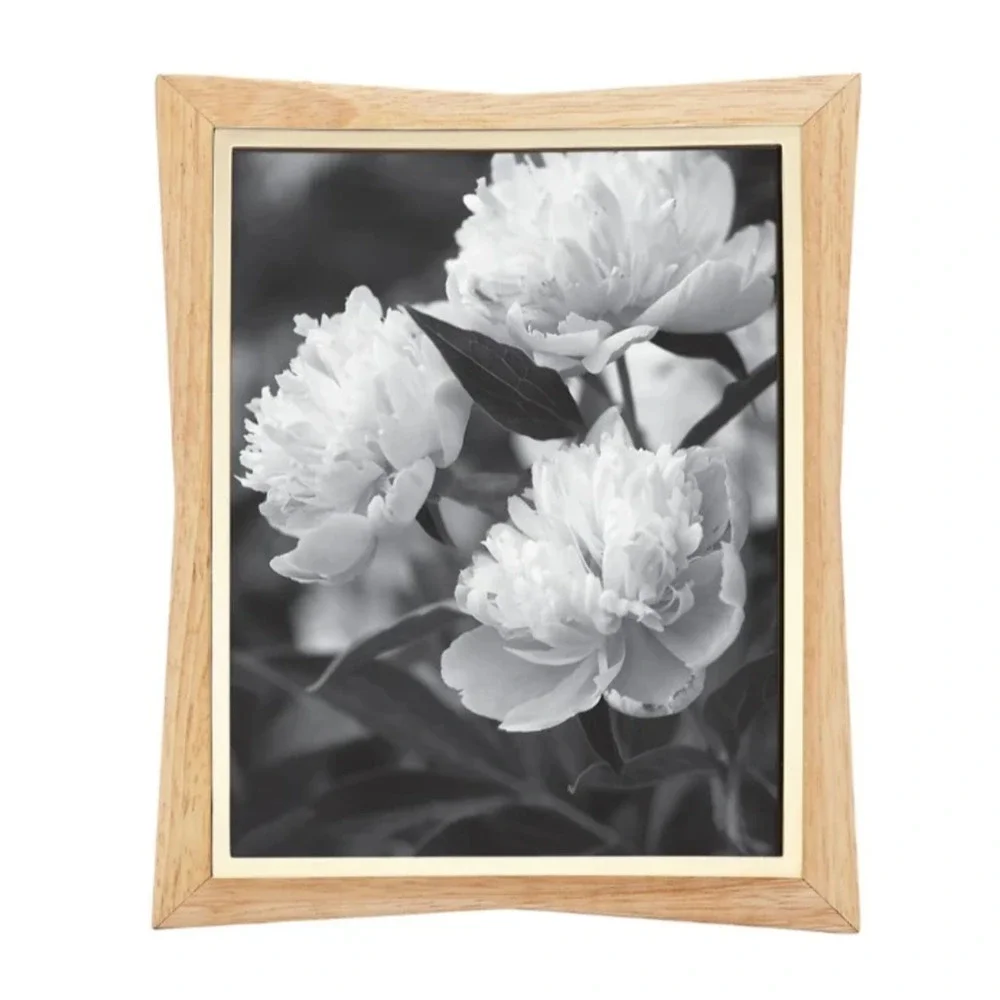 Kate Spade Two Hearts Gold Plated Wood Picture Frame 8x10 Boxed